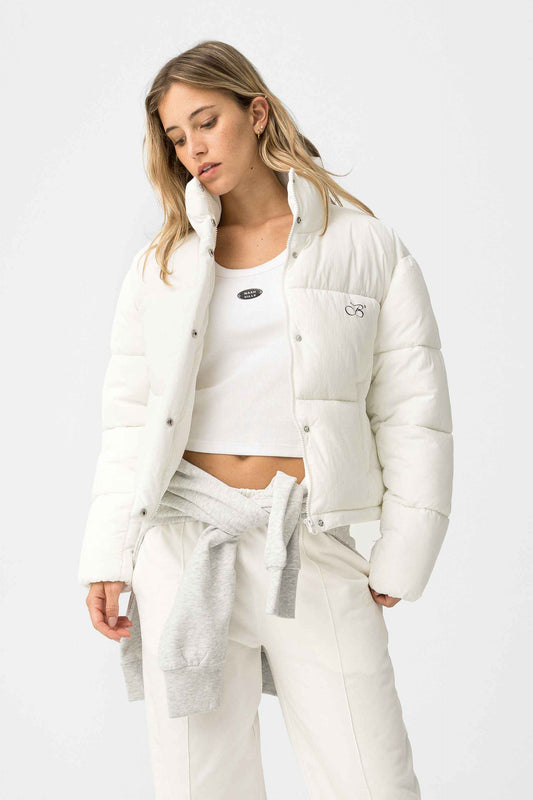 COCKATOO WHITE PUFFER JACKET - BEST CLOTHES