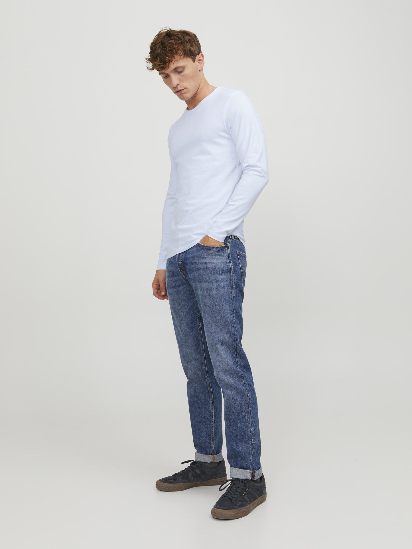 BASIC O-NECK TEE LS - BEST CLOTHES