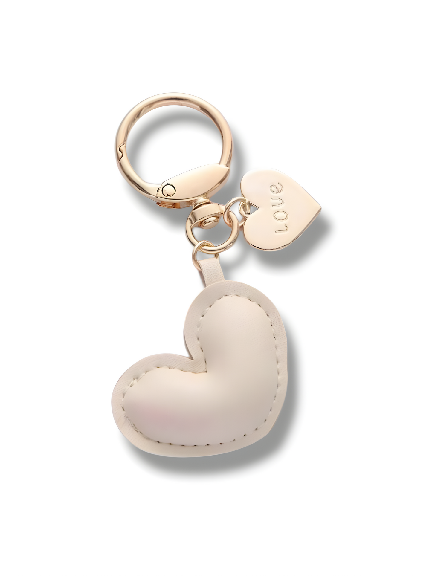 HJÄRTFORMAD NYCKELRING VÄSKPYNT - BEST CLOTHES