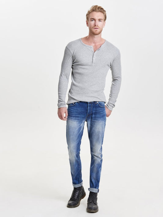 LOOM MED BLUE DNM 3944 - BEST CLOTHES