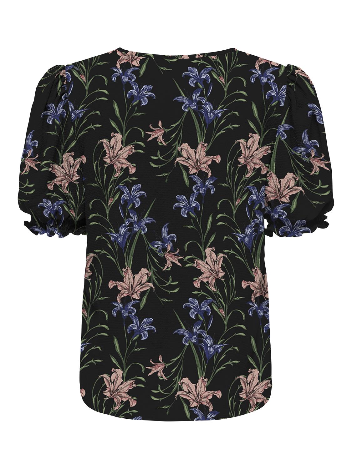 NOVA LUX SS BLAIR TOP AOP - BEST CLOTHES