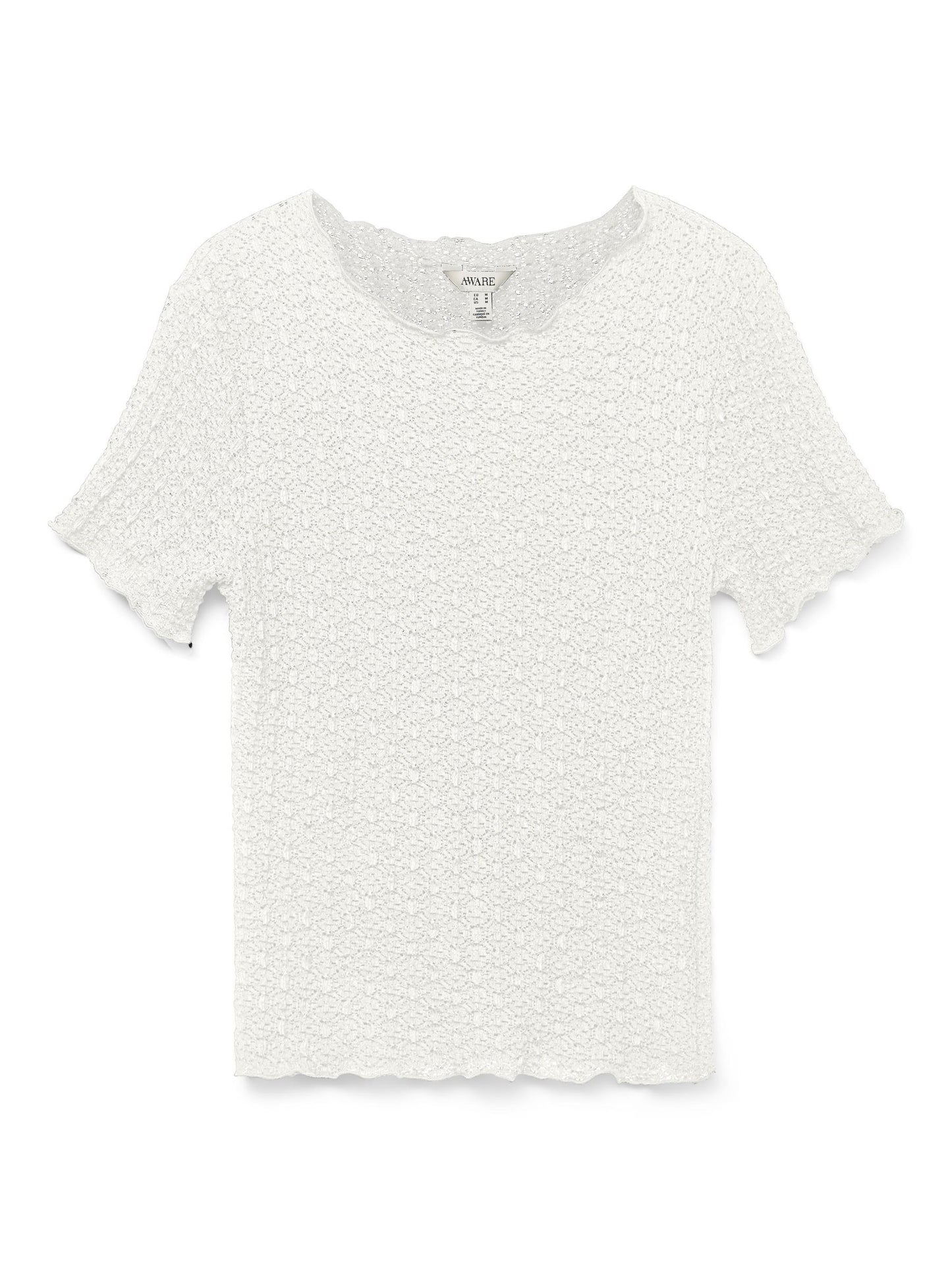 SHELBY SS O-NECK SHORT TOP - BEST CLOTHES