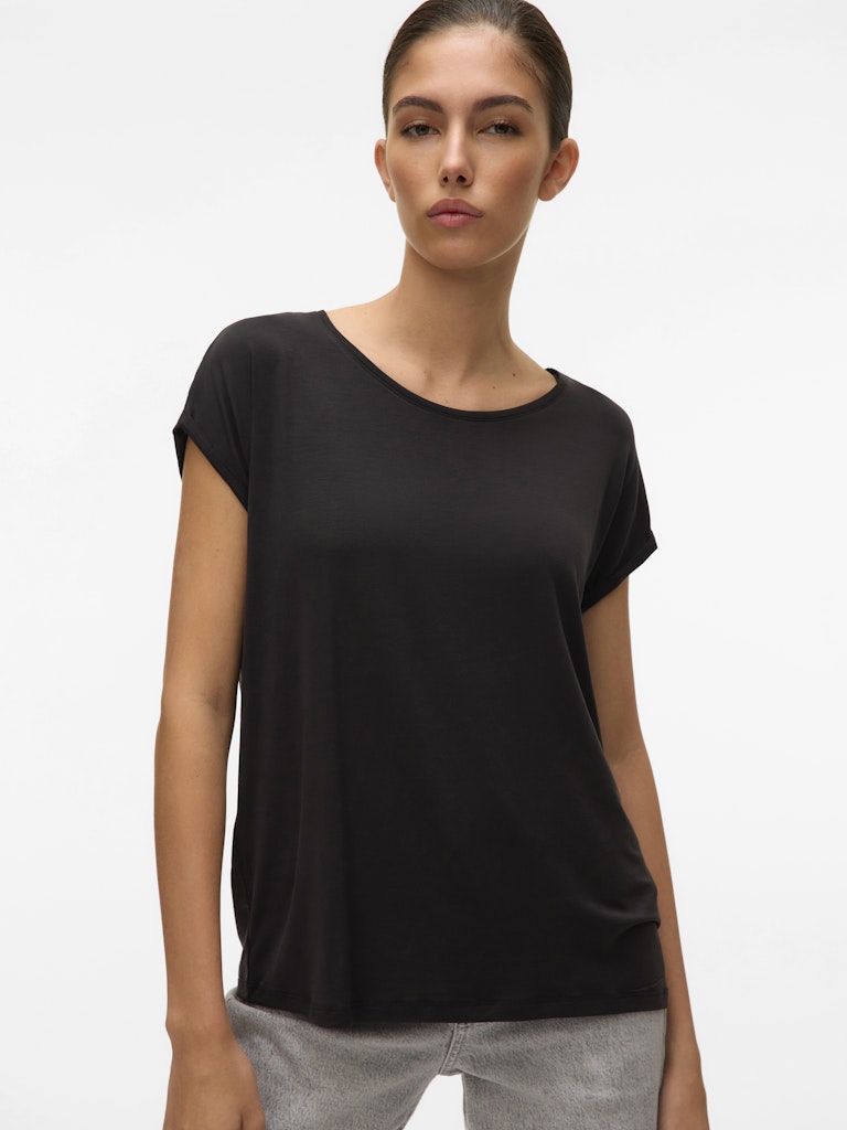 AVA PLAIN SS TOP - BEST CLOTHES