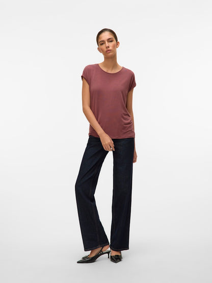 AVA PLAIN SS TOP - BEST CLOTHES