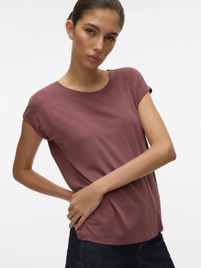 AVA PLAIN SS TOP - BEST CLOTHES
