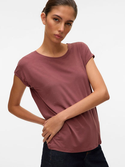 AVA PLAIN SS TOP - BEST CLOTHES