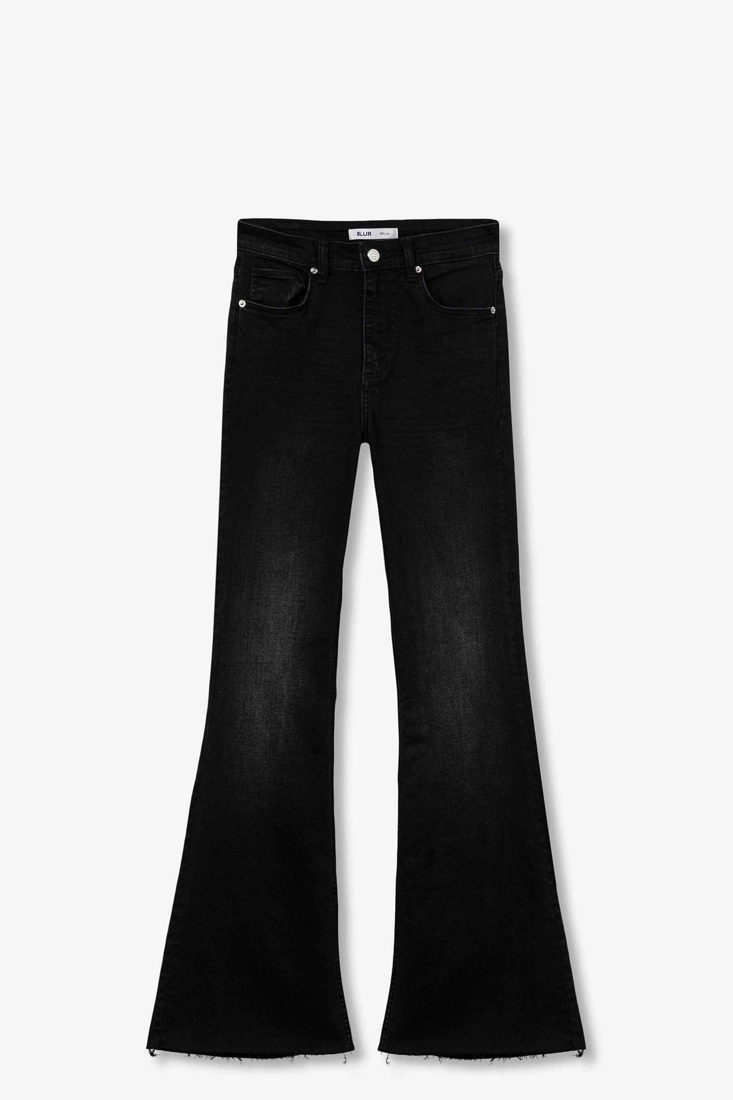 BELLA BLACK FLARE JEANS - BEST CLOTHES