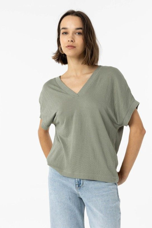 BLONDE SS TOP - BEST CLOTHES