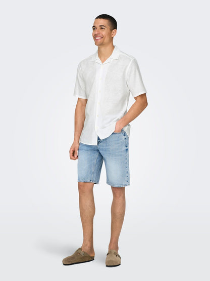CAIDEN LIFE SS LINEN SHIRT