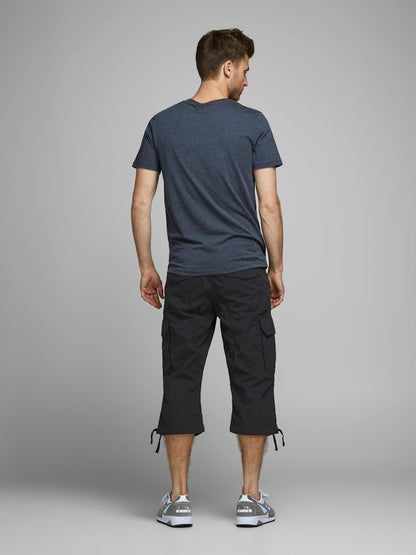 CANVAS CARGO LONG SHORTS