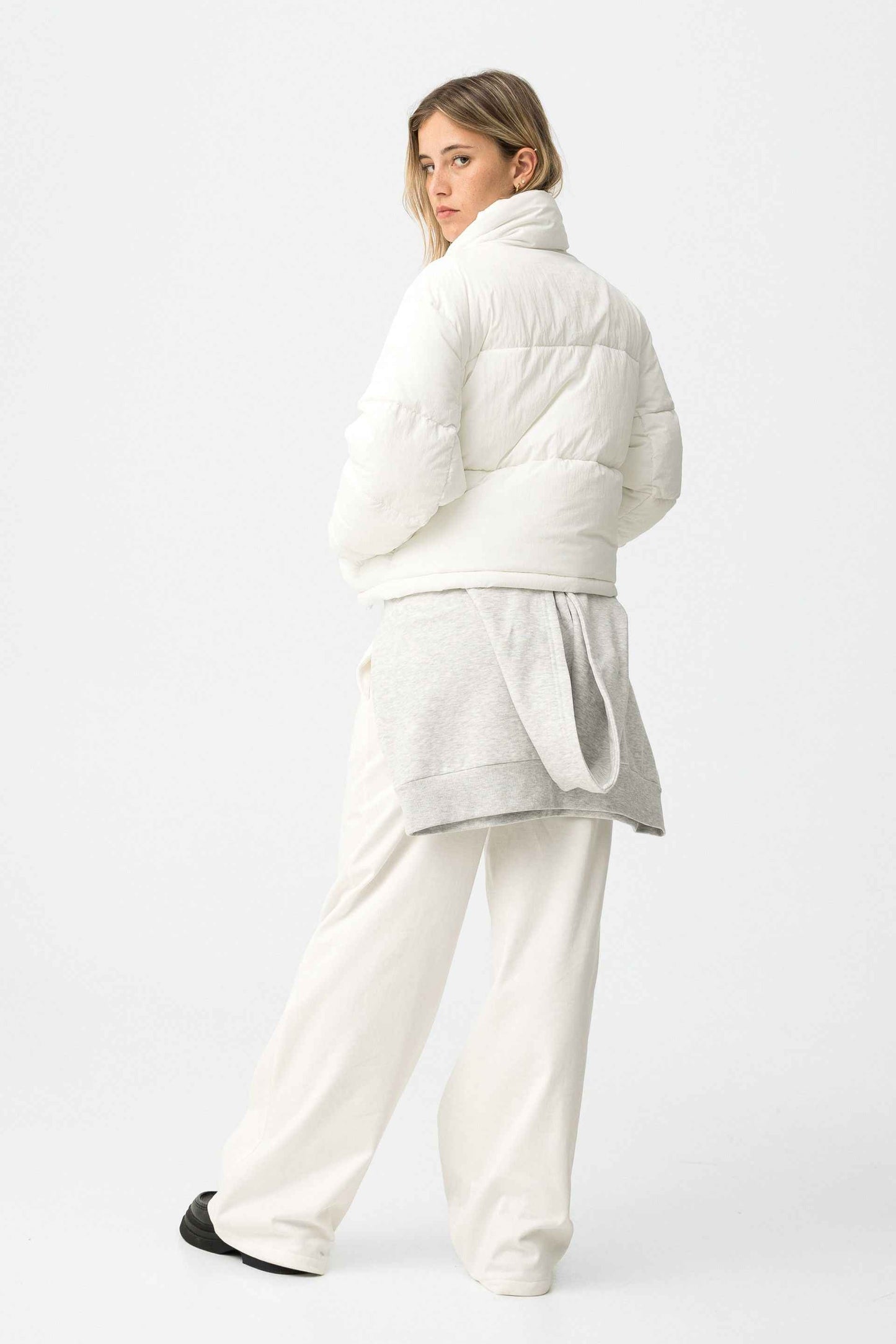 COCKATOO WHITE PUFFER JACKET - BEST CLOTHES