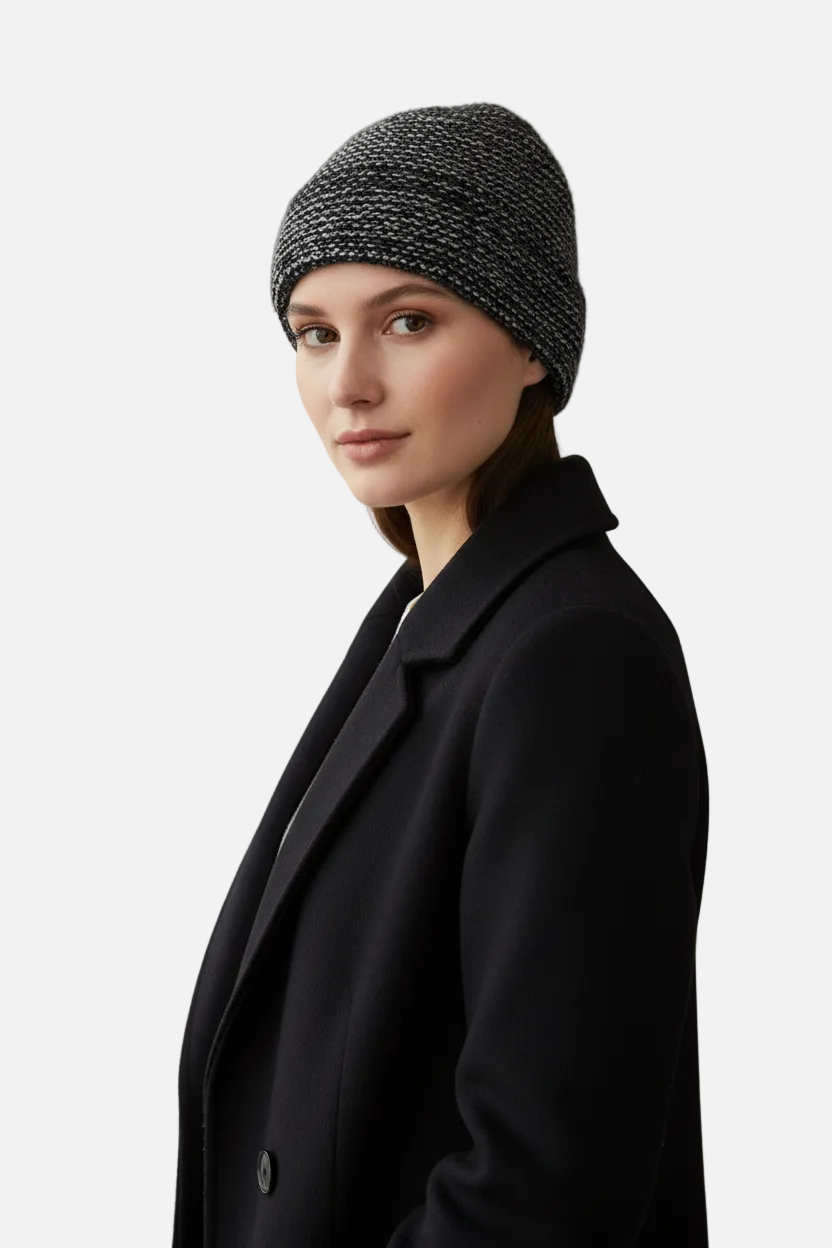 FIGGA HOOD DAMMÖSSA MED LUREXTRÅDAR