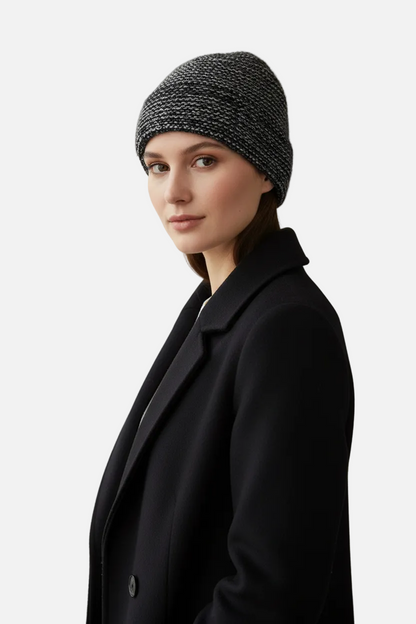 FIGGA HOOD DAMMÖSSA MED LUREXTRÅDAR