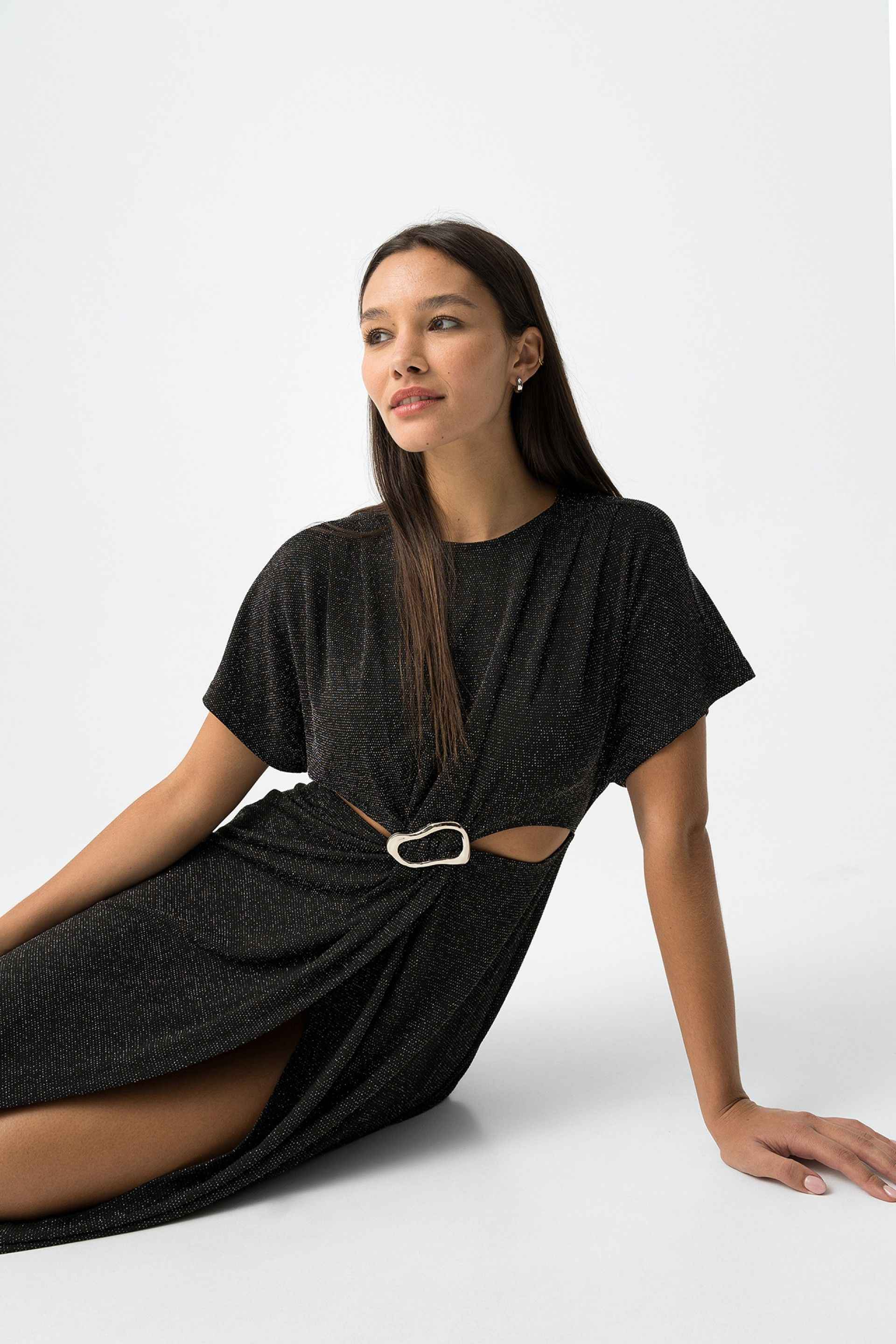 GLAM SHIMMERING MAXI DRESS - BEST CLOTHES