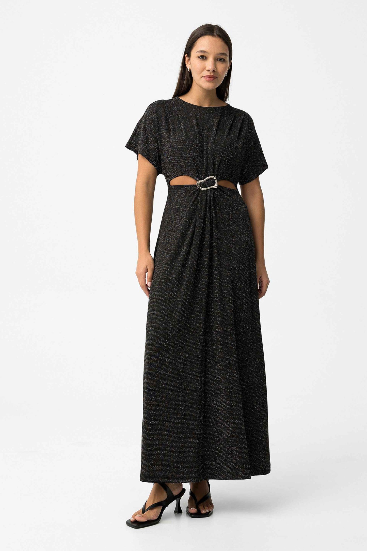 GLAM SHIMMERING MAXI DRESS - BEST CLOTHES