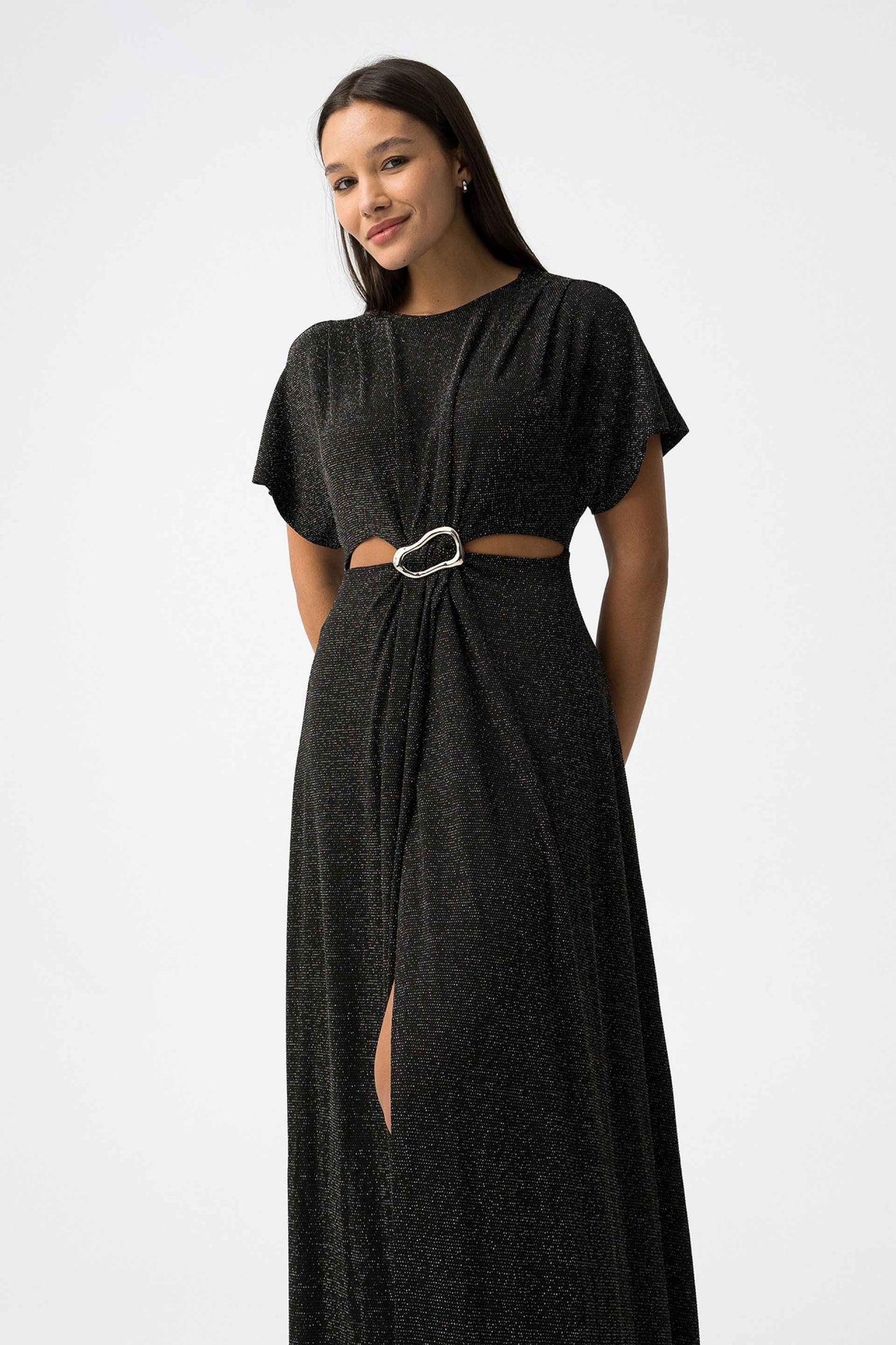 GLAM SHIMMERING MAXI DRESS - BEST CLOTHES