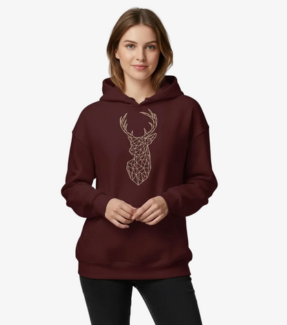 HOODIE GOLDEN DEER FEMALE