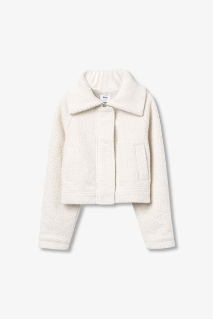 HAZEL WHITE BOUCLÉ JACKET - BEST CLOTHES