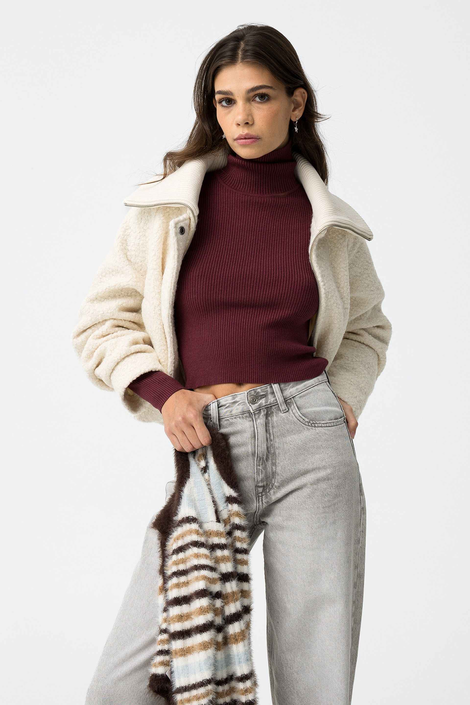 HAZEL WHITE BOUCLÉ JACKET - BEST CLOTHES