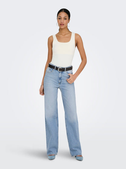 JUICY HW WIDE LEG JEANS 365