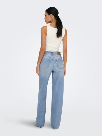 JUICY HW WIDE LEG JEANS 365