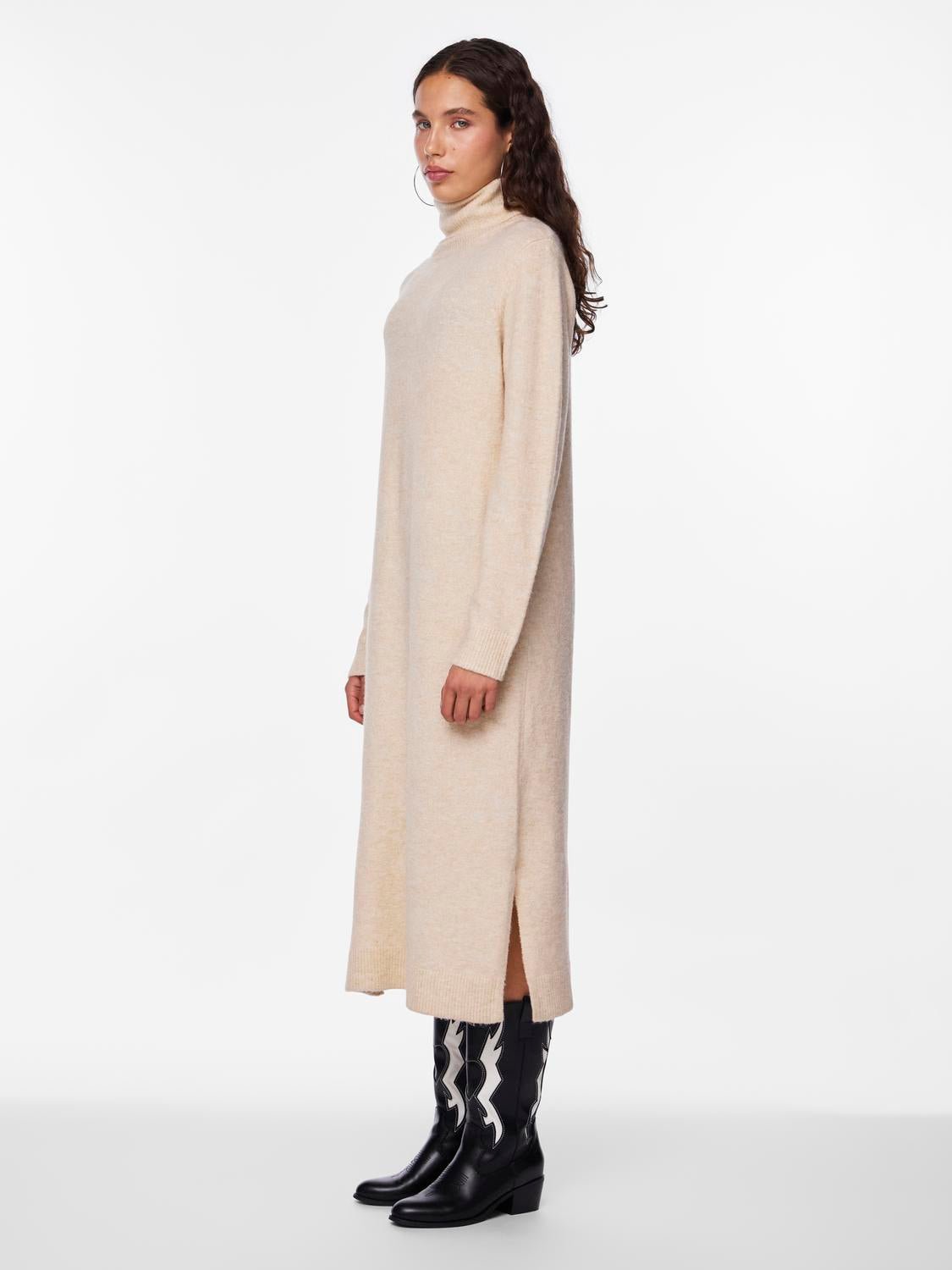 JULIANA LS ROLLNECK KNIT DRESS - BEST CLOTHES
