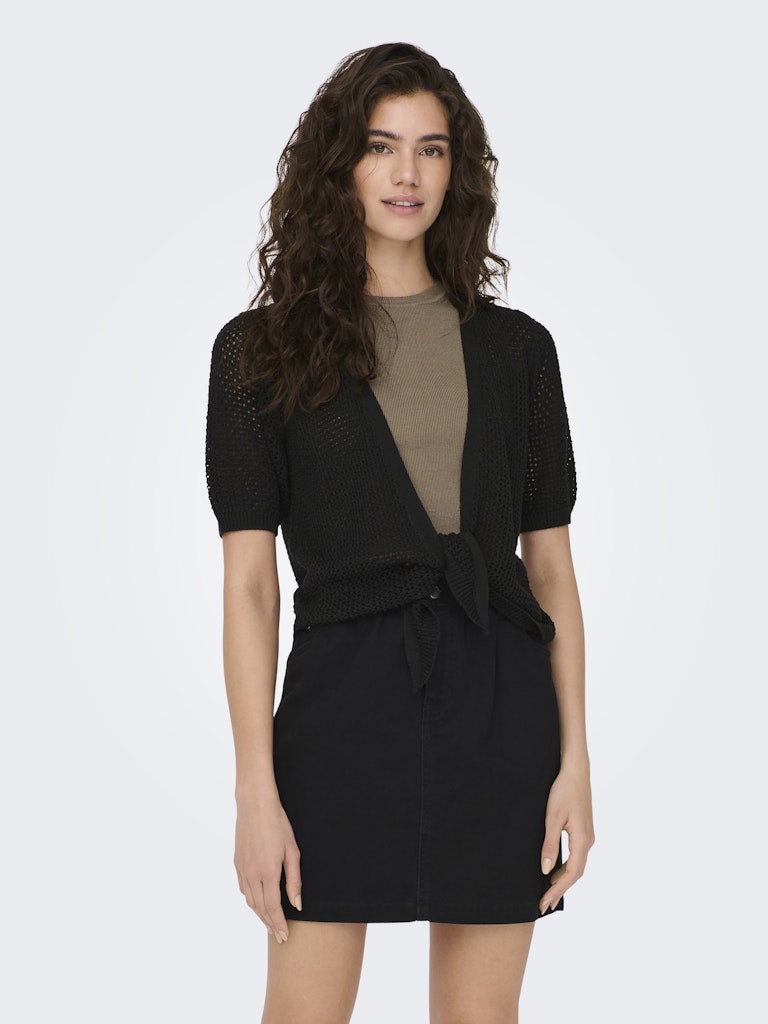 MEHEDI 2/4 SHORT TIE CARDIGAN - BEST CLOTHES