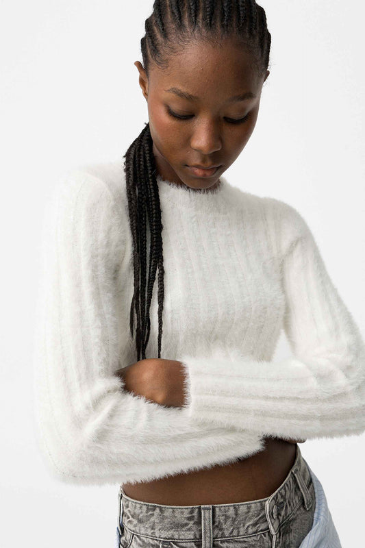 MARIN COZY FLUFFY SWEATER - BEST CLOTHES