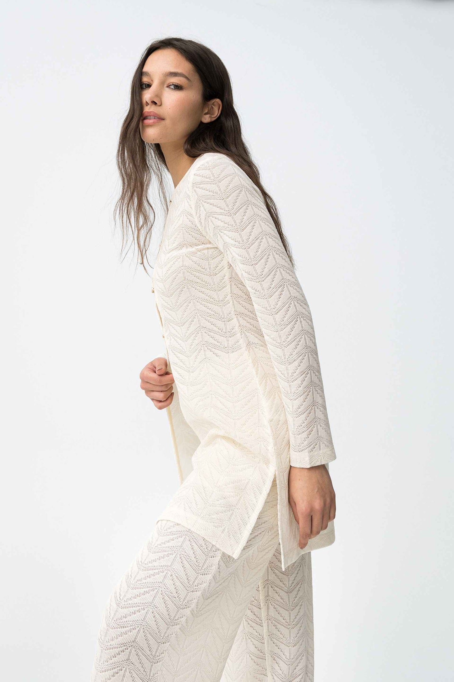 MIKADO LONG CARDIGAN
