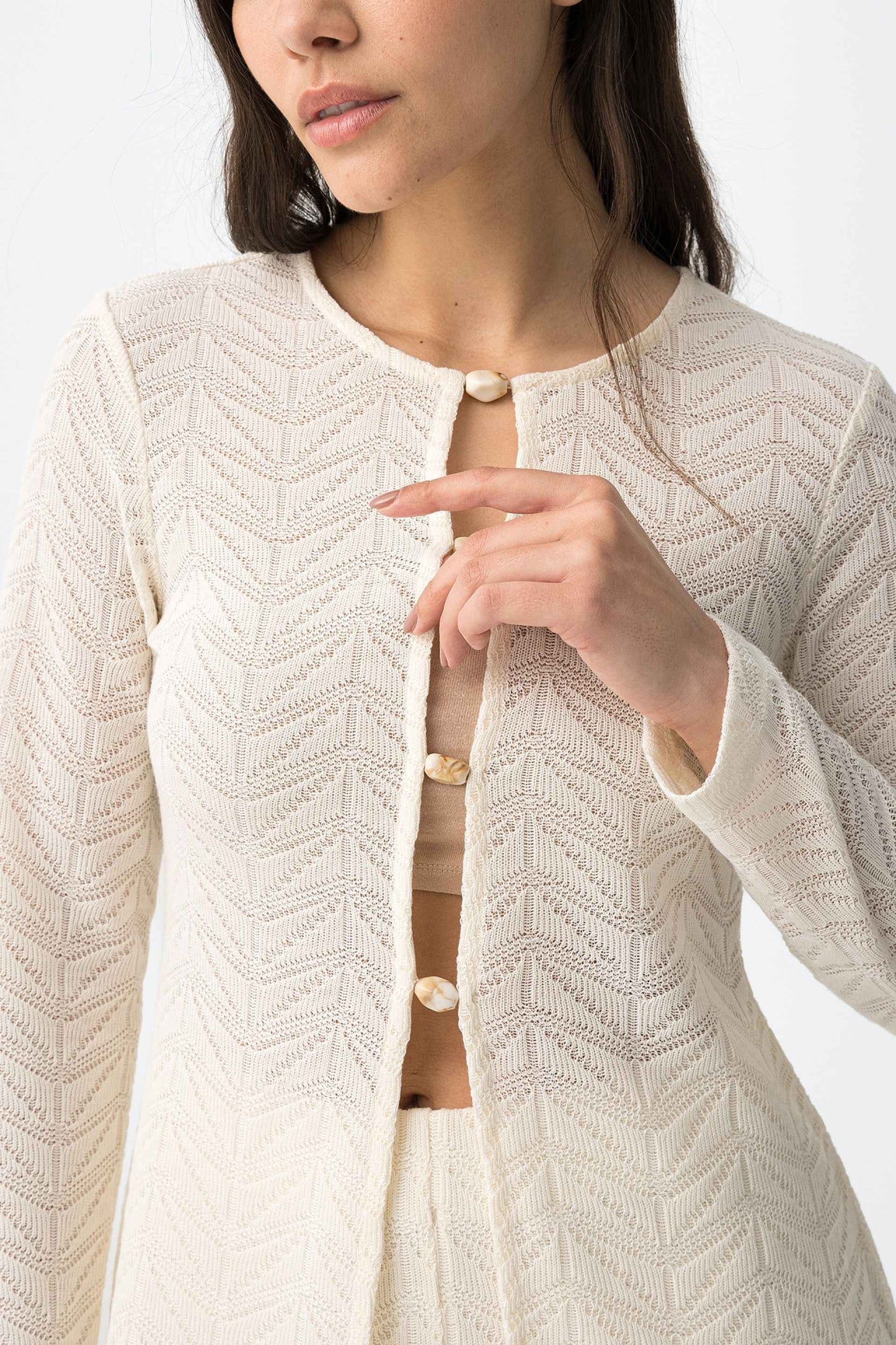 MIKADO LONG CARDIGAN