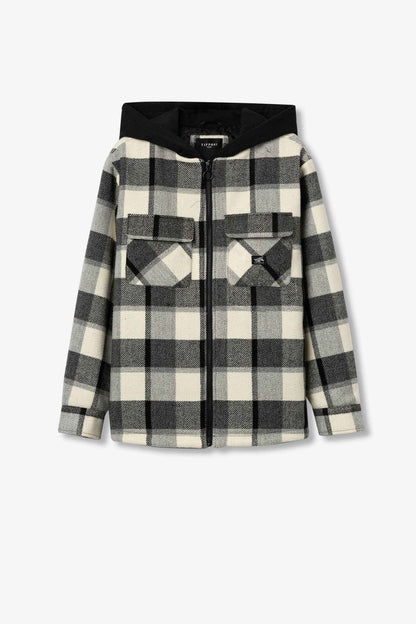 RHESUS HOODED SHIRT JACKET - BEST CLOTHES