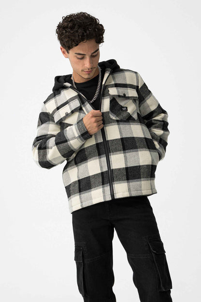 RHESUS HOODED SHIRT JACKET - BEST CLOTHES