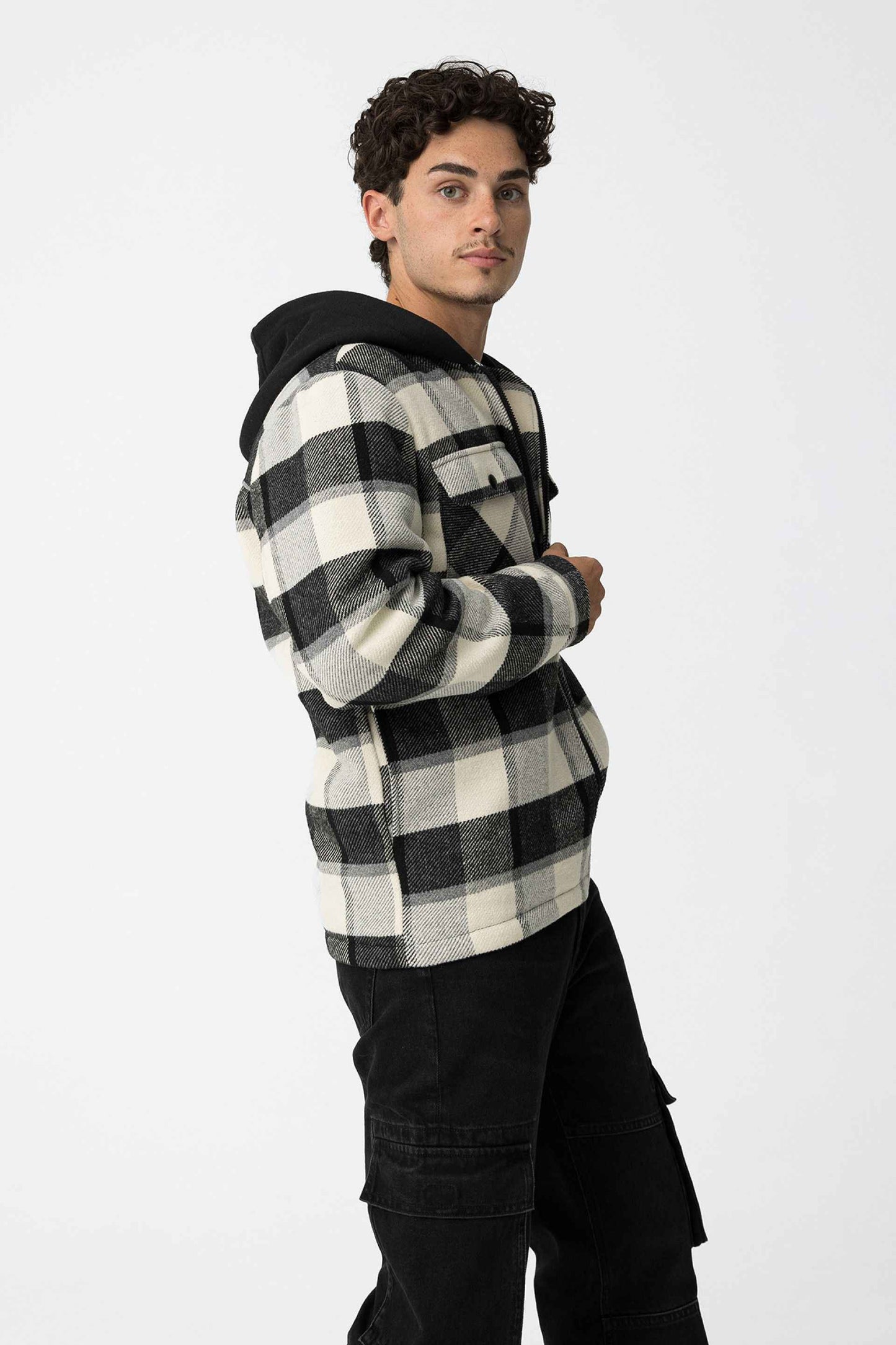 RHESUS HOODED SHIRT JACKET - BEST CLOTHES