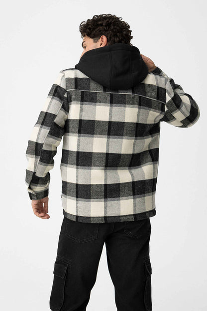 RHESUS HOODED SHIRT JACKET - BEST CLOTHES