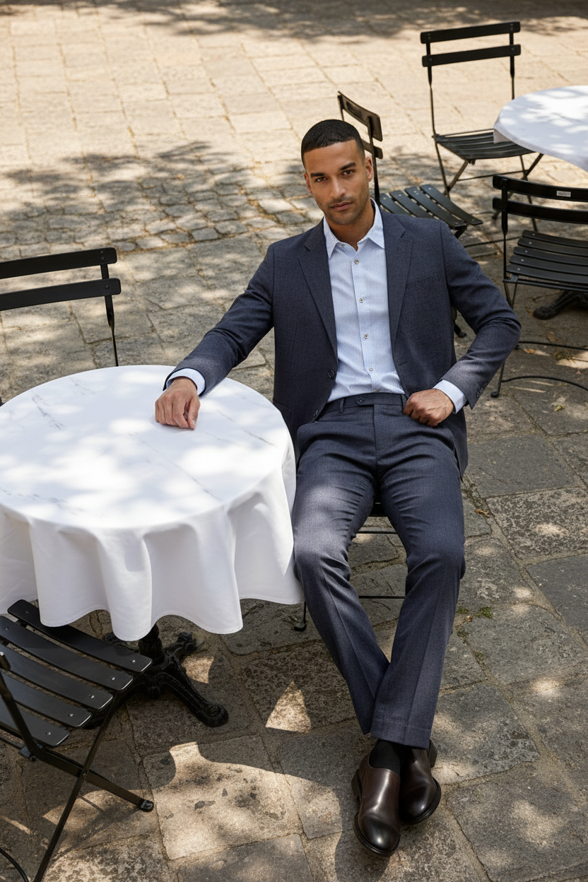 RIVIERA LINEN BLAZER SLIM FIT