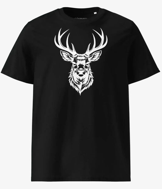 T-SHIRT WHITE DEER