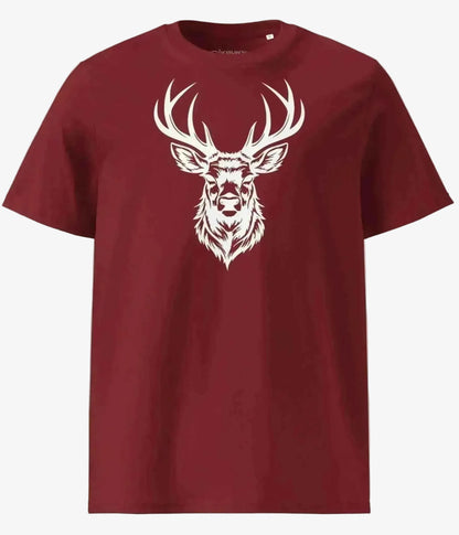 T-SHIRT WHITE DEER