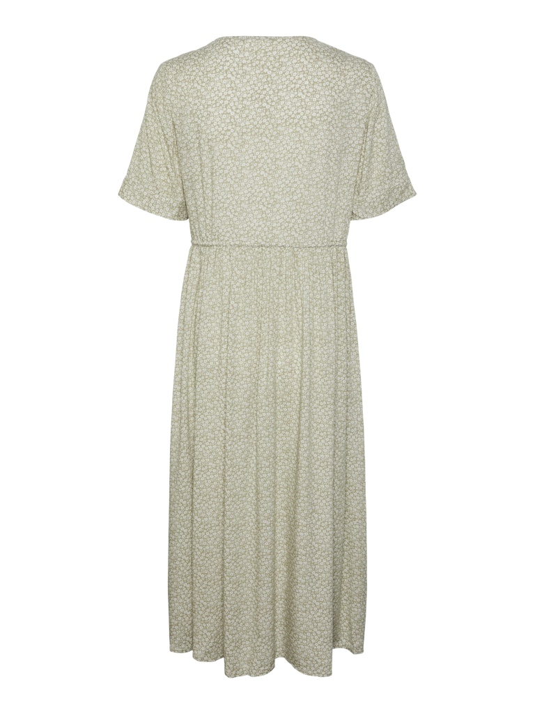 TALA SS STRING TIE MIDI DRESS
