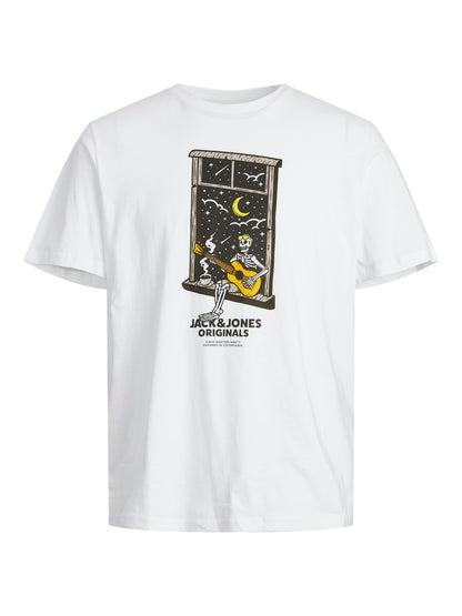 AFTERLIFE TEE SS CREW NECK - SKULL PRINT - BEST CLOTHES