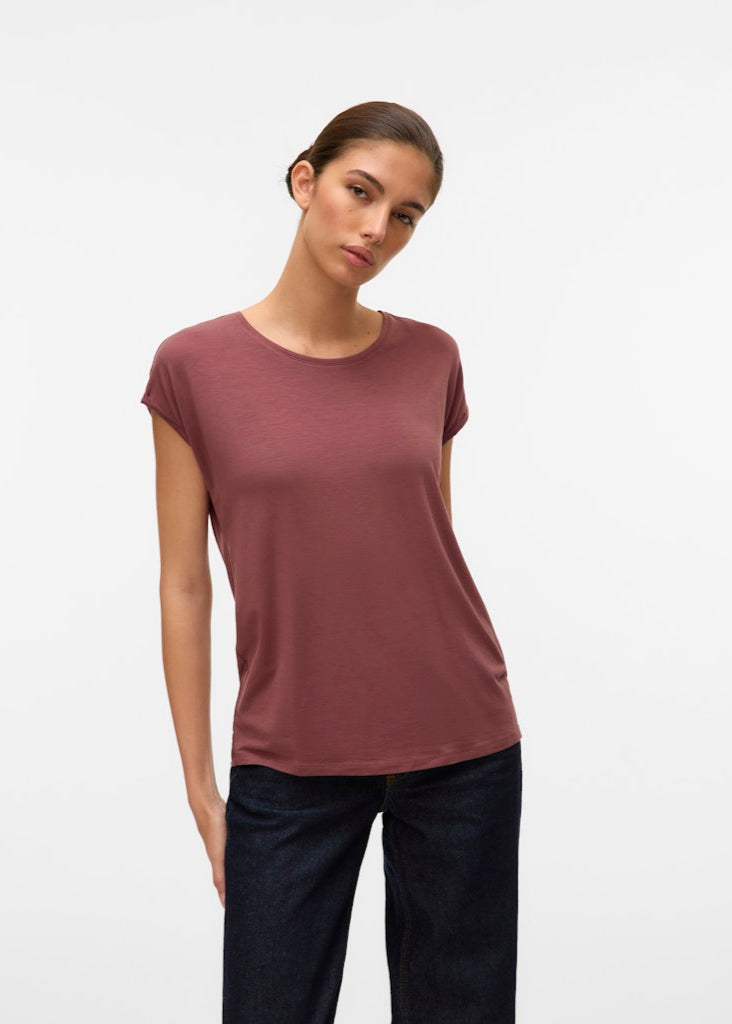 AVA PLAIN SS TOP - BEST CLOTHES