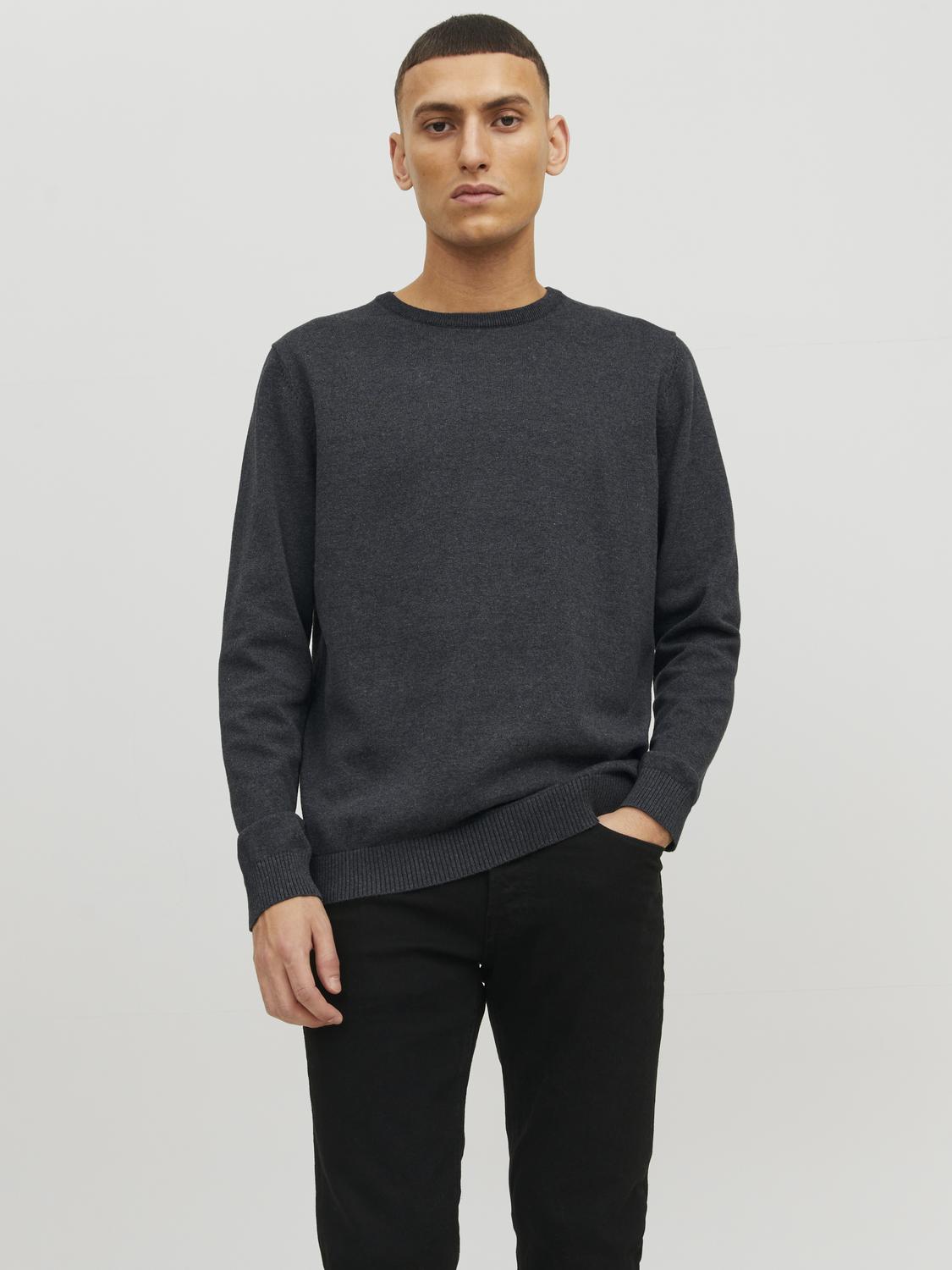 BASIC KNIT CREW NECK - BEST CLOTHES