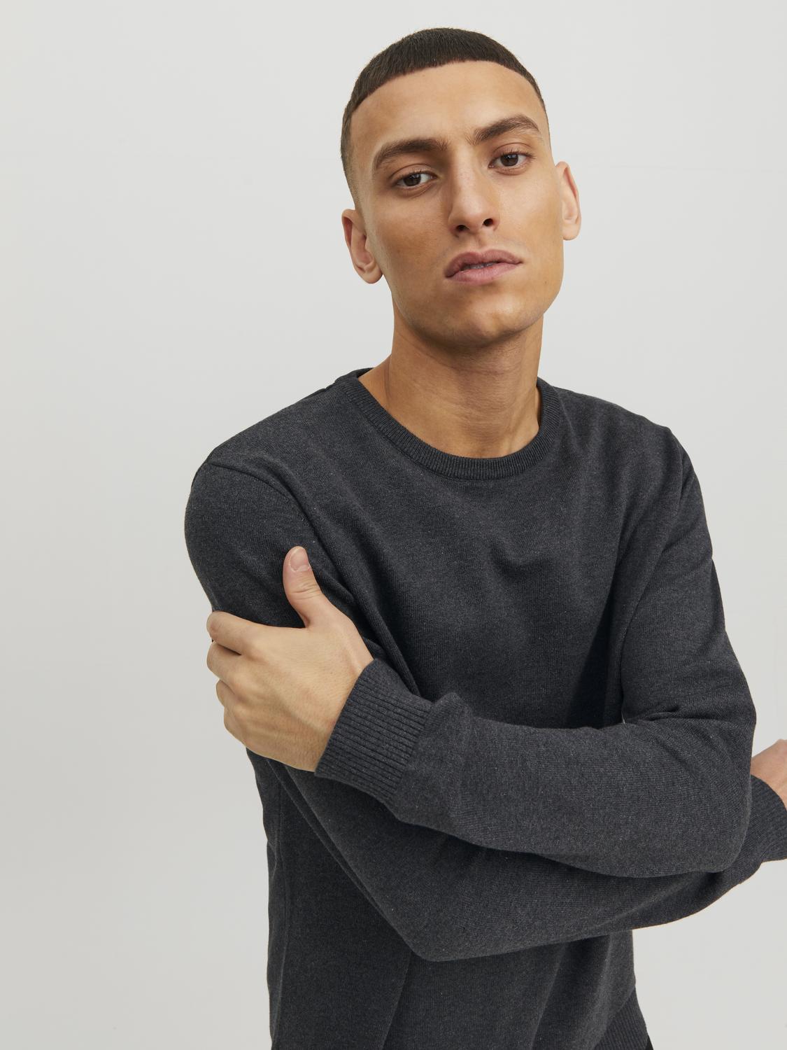 BASIC KNIT CREW NECK - BEST CLOTHES