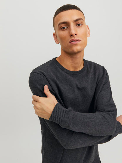 BASIC KNIT CREW NECK - BEST CLOTHES