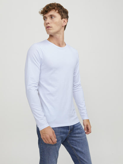 BASIC O-NECK TEE LS - BEST CLOTHES