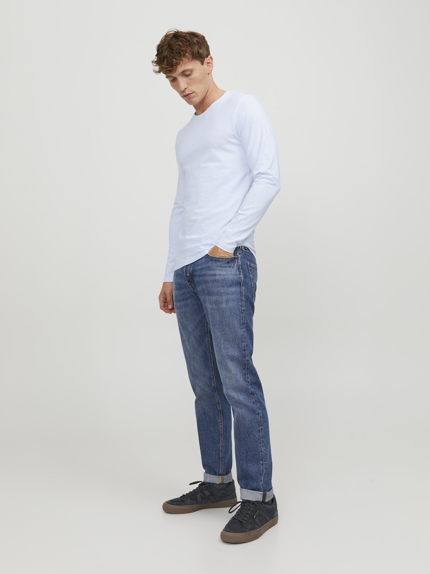BASIC O-NECK TEE LS - BEST CLOTHES