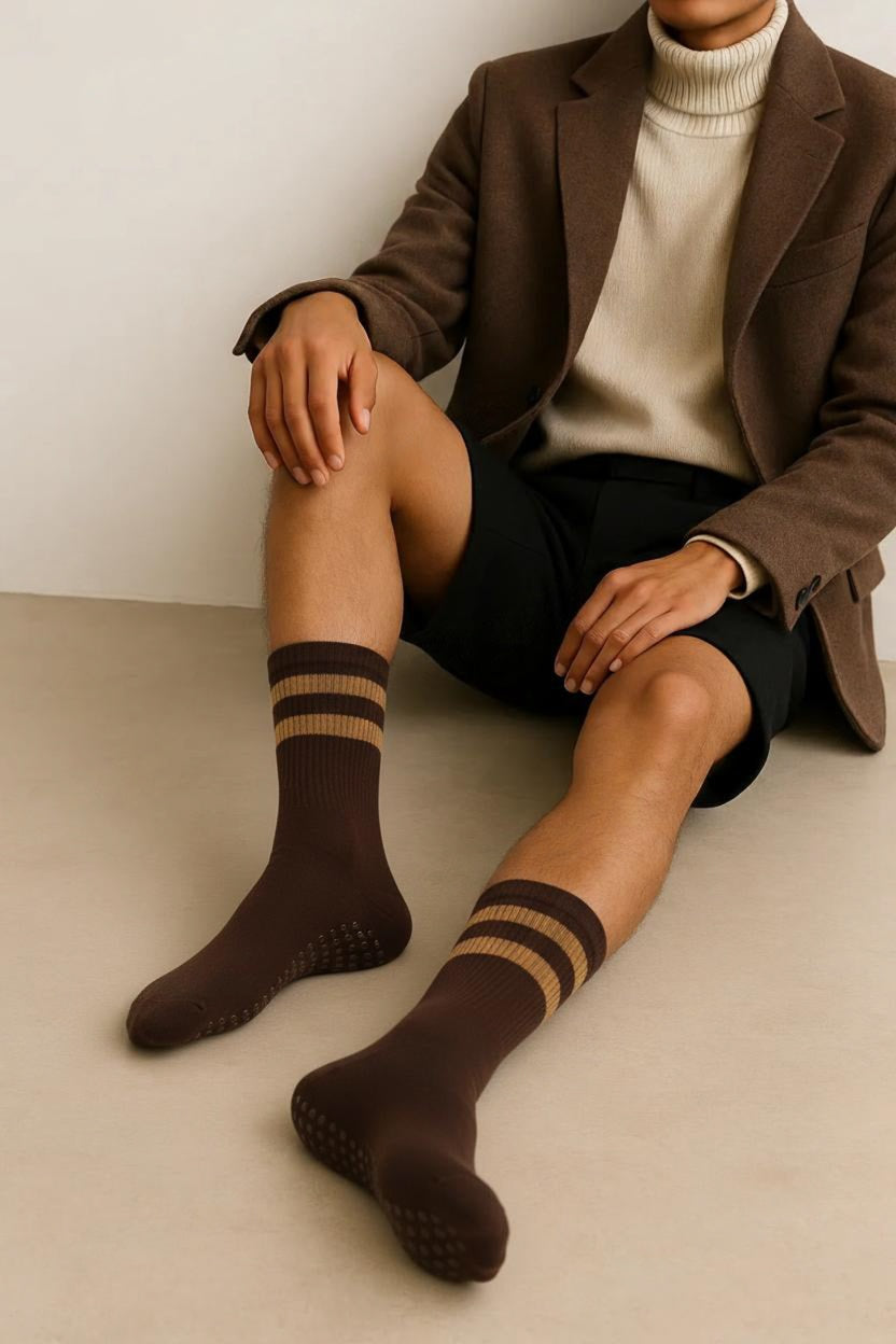 BASIC STRIPES TENNIS SOCK - BEST CLOTHES