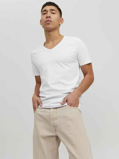 BASIC SS V-NECK