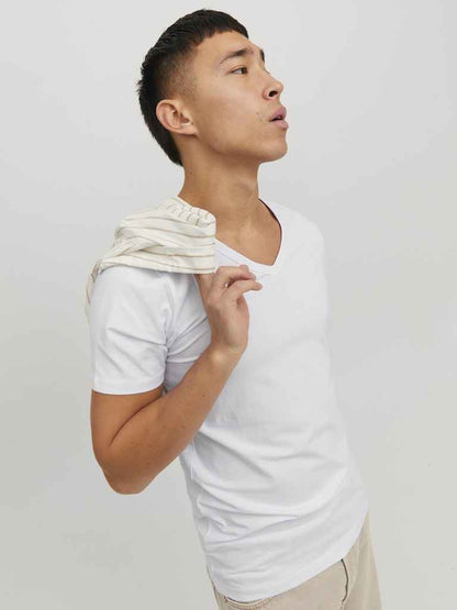 BASIC SS V-NECK