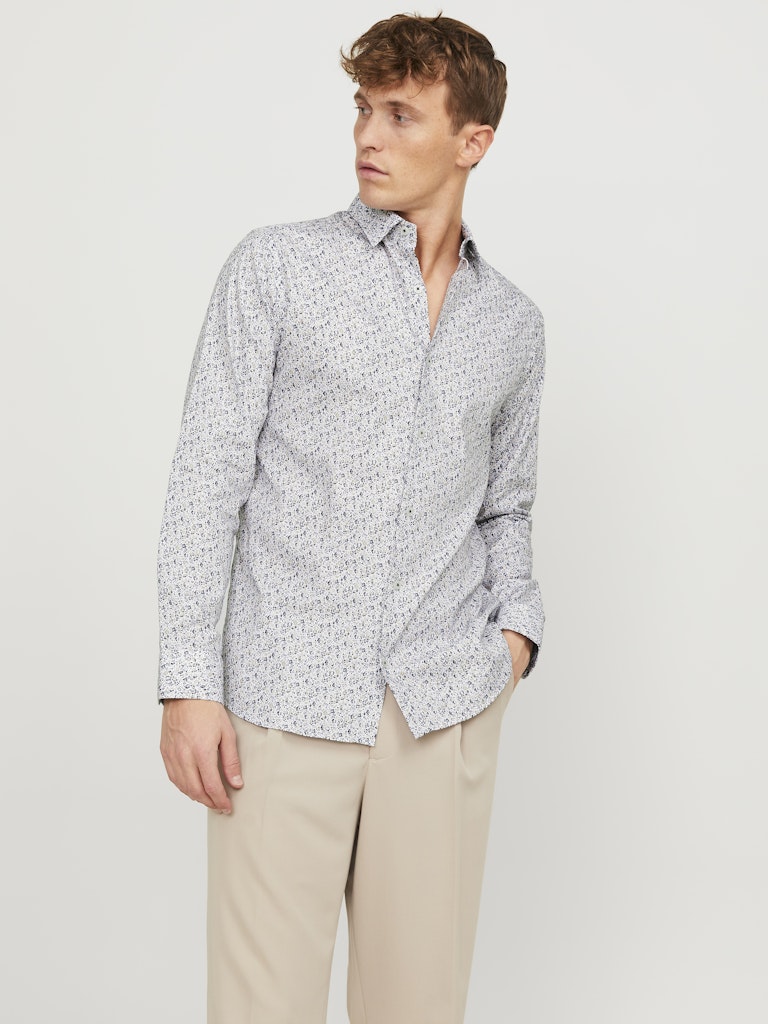 BLANORDIC PRINT SHIRT LS - BEST CLOTHES