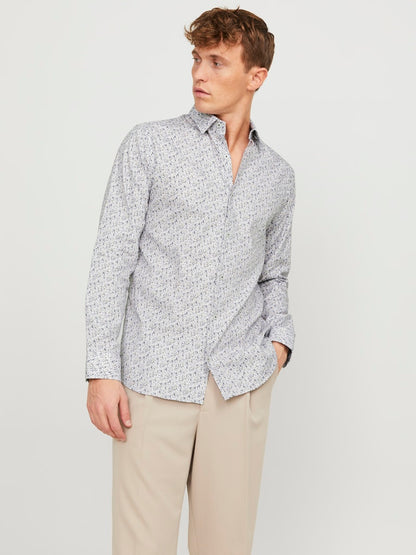 BLANORDIC PRINT SHIRT LS - BEST CLOTHES